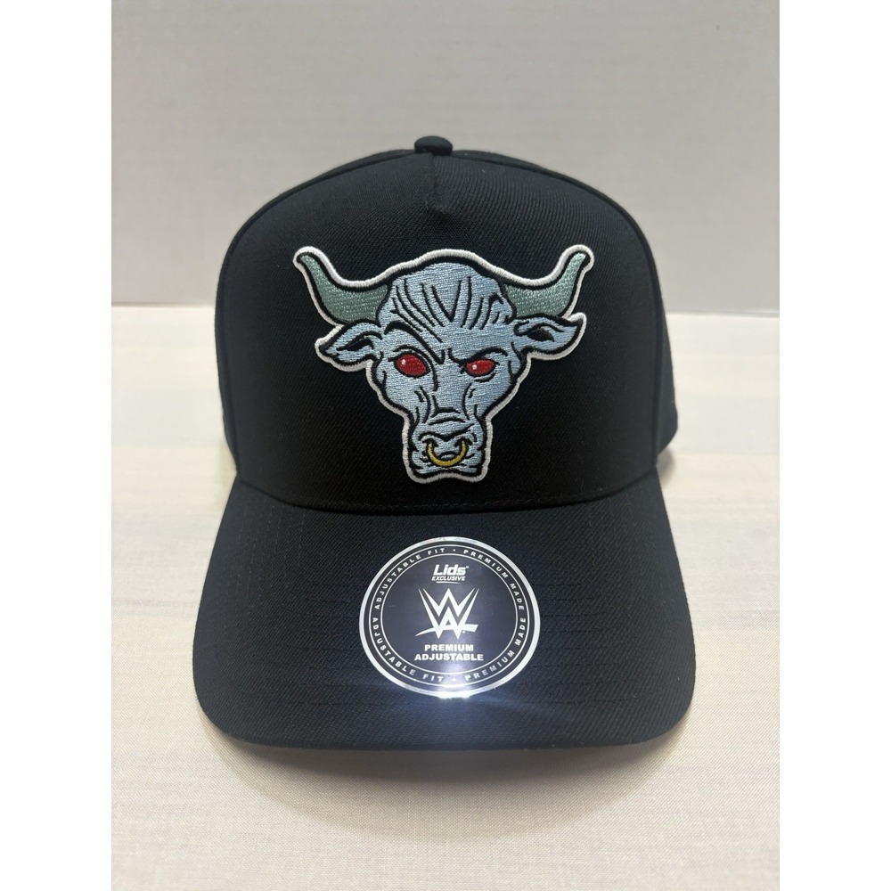 NEW John Geiger X WWE Collab The Rock Hat SnapBack A-Frame Bull Lids Exclusive